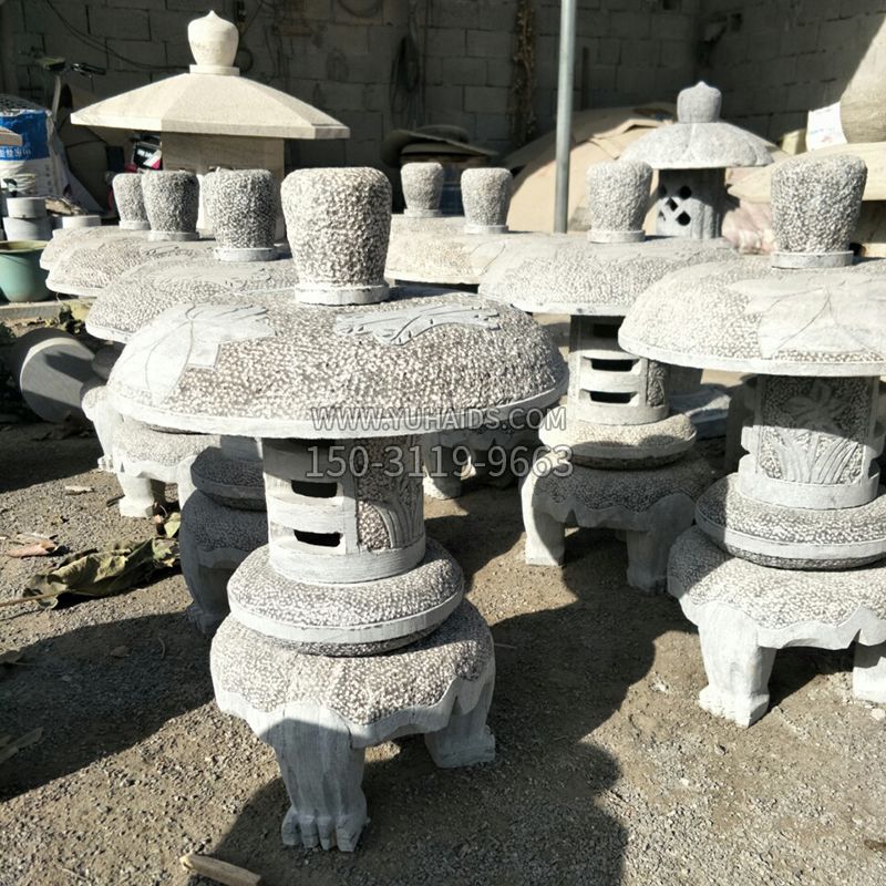 大理石鹦鹉雕塑-公园院落动物雕塑摆件