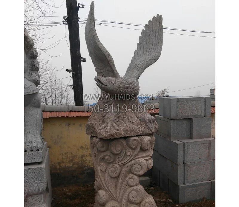 大理石雄鹰雕塑
