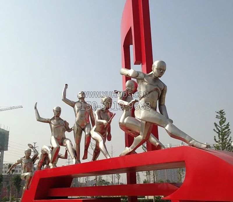 公园不锈钢景观雕塑