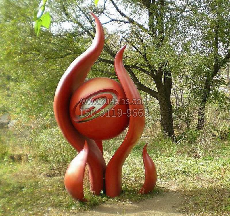 不锈钢抽象景观雕塑 不锈钢抽象景观雕塑