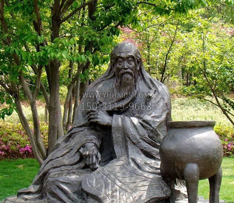 古代名人铜雕雕塑