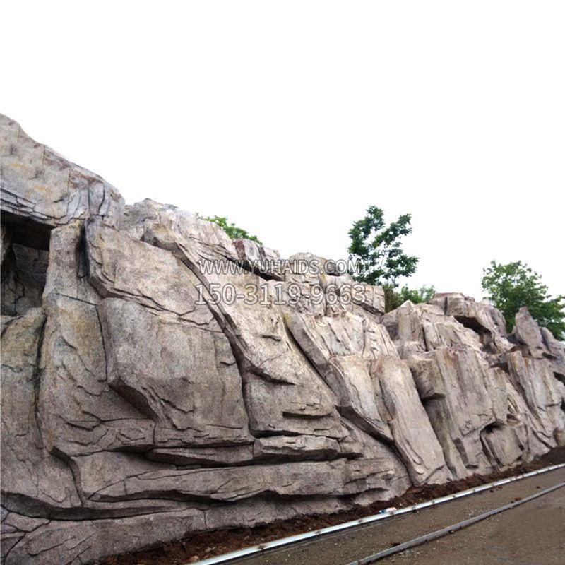 大型塑石假山雕塑