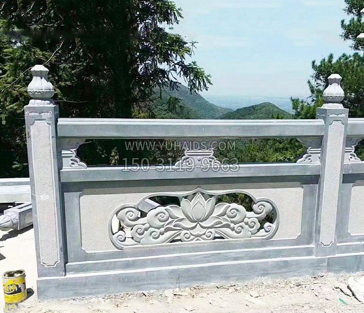 公园仿古石栏板景观石雕 (8)雕塑