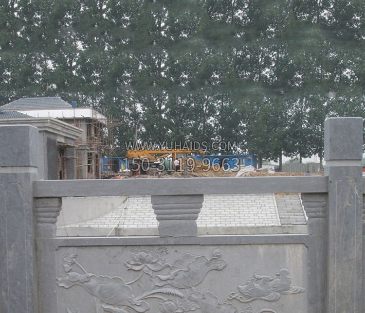 公园仿古石栏板景观石雕 (9)雕塑