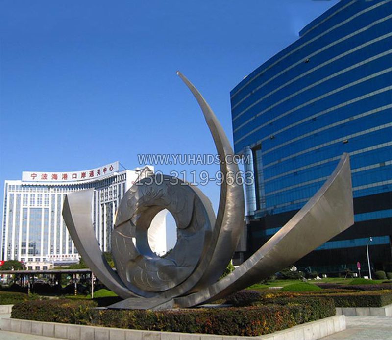 单位抽象景观雕塑