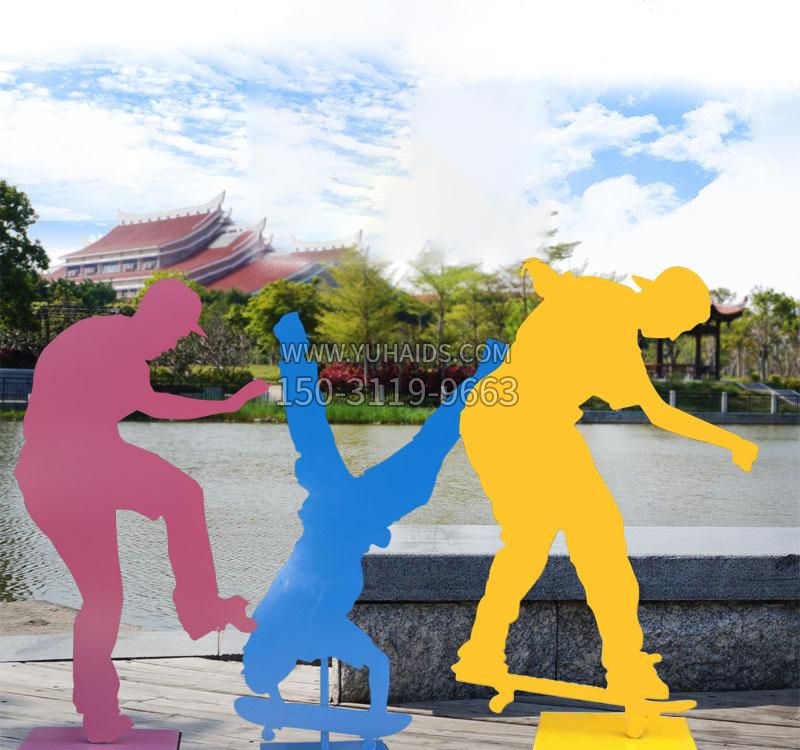 不锈钢创意公园雕塑