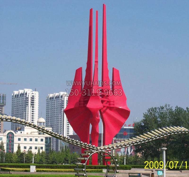 不锈钢城市创意雕塑