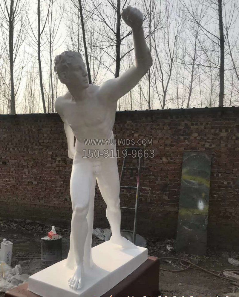 玻璃钢大卫人物雕塑