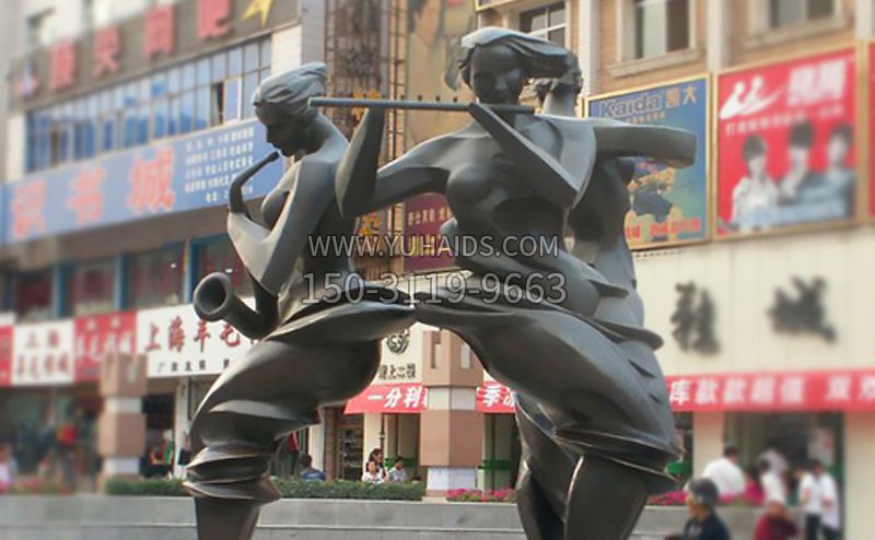 不锈钢抽象小羊肖恩动物广场雕塑 不锈钢抽象小羊肖恩动物广场雕塑