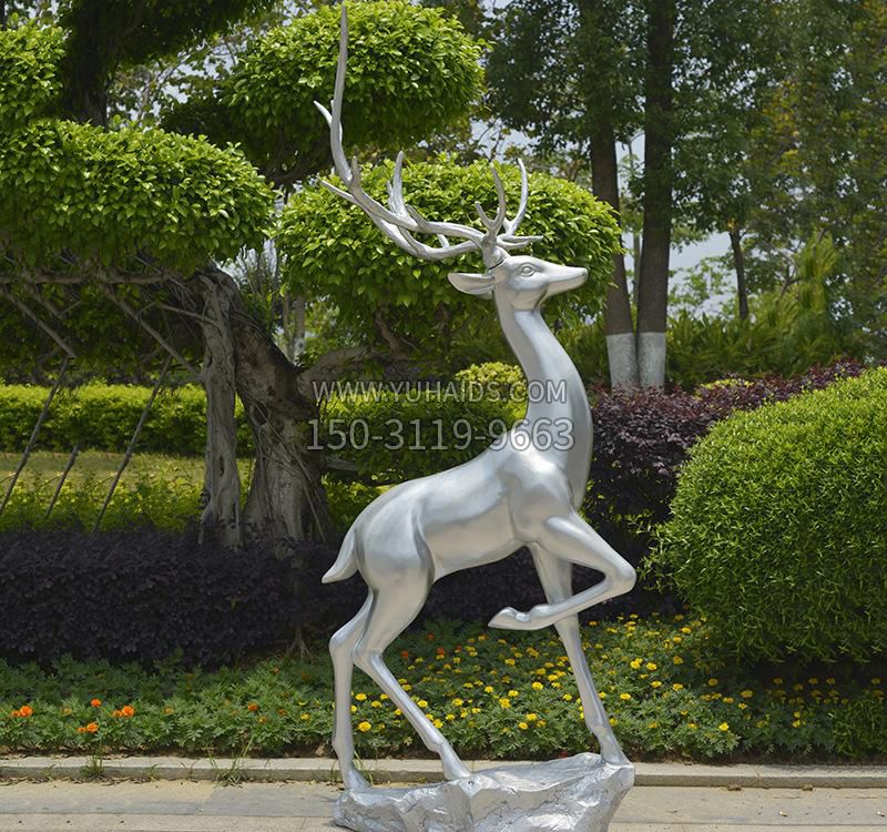 不锈钢凤凰景观雕塑广场公园动物雕塑