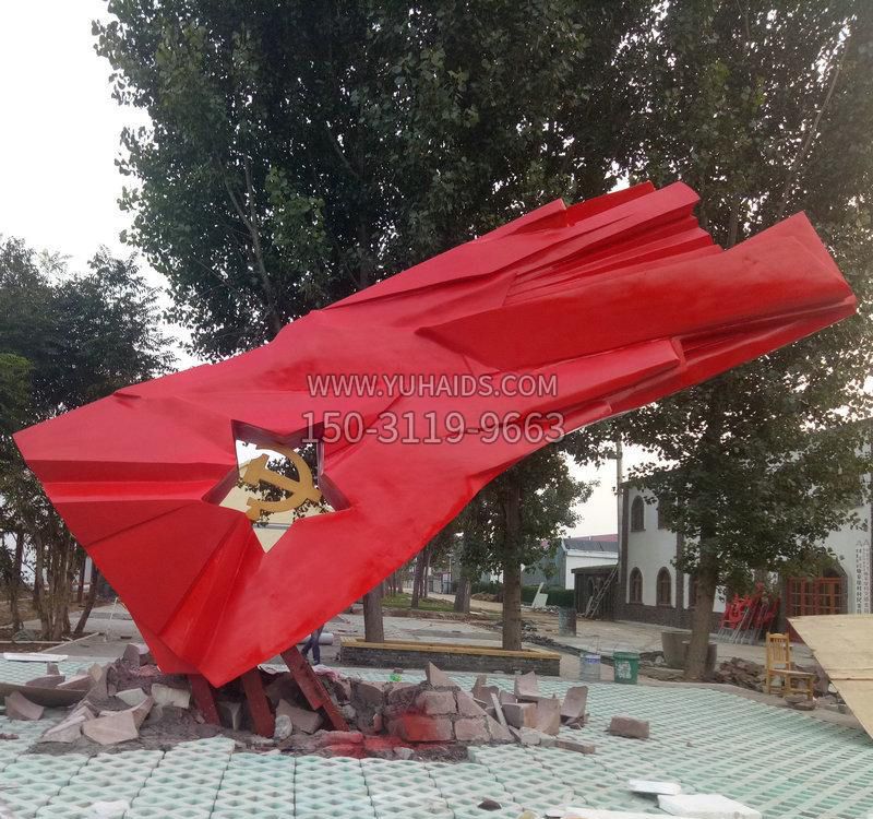 不锈钢小区抽象天鹅摆件 不锈钢小区抽象天鹅摆件
