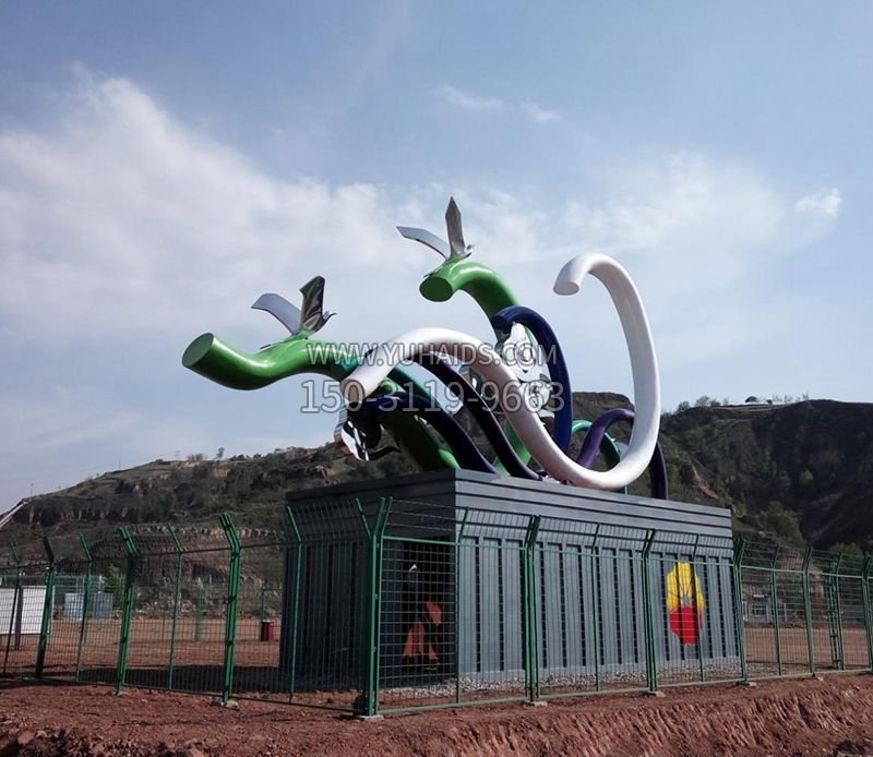 不锈钢校园五星红旗雕塑 不锈钢校园五星红旗雕塑