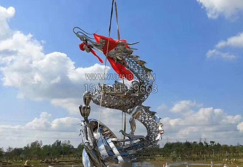 不锈钢鱼群广场景观雕塑 不锈钢鱼群广场景观雕塑