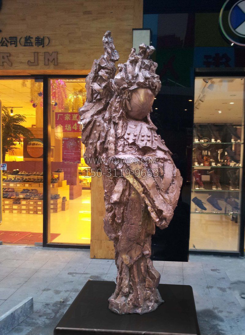 蔡文姬石雕塑像-景区园林古代著名人物才女文学家雕塑