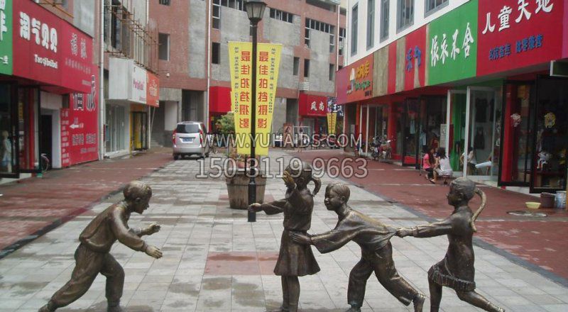 茶园铸铜人物雕塑 茶园铸铜人物雕塑