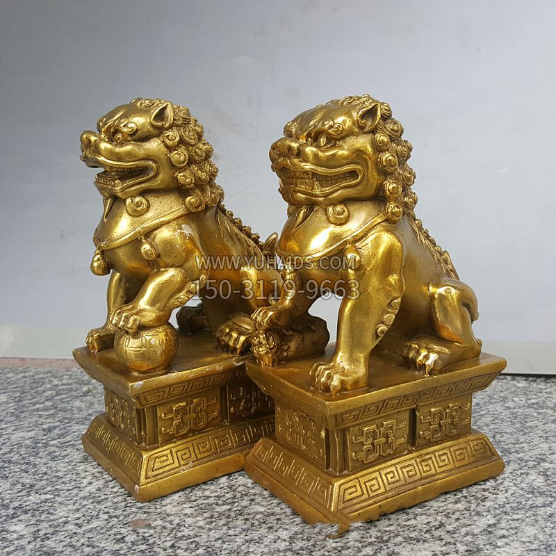 纯铜天安门狮子雕塑