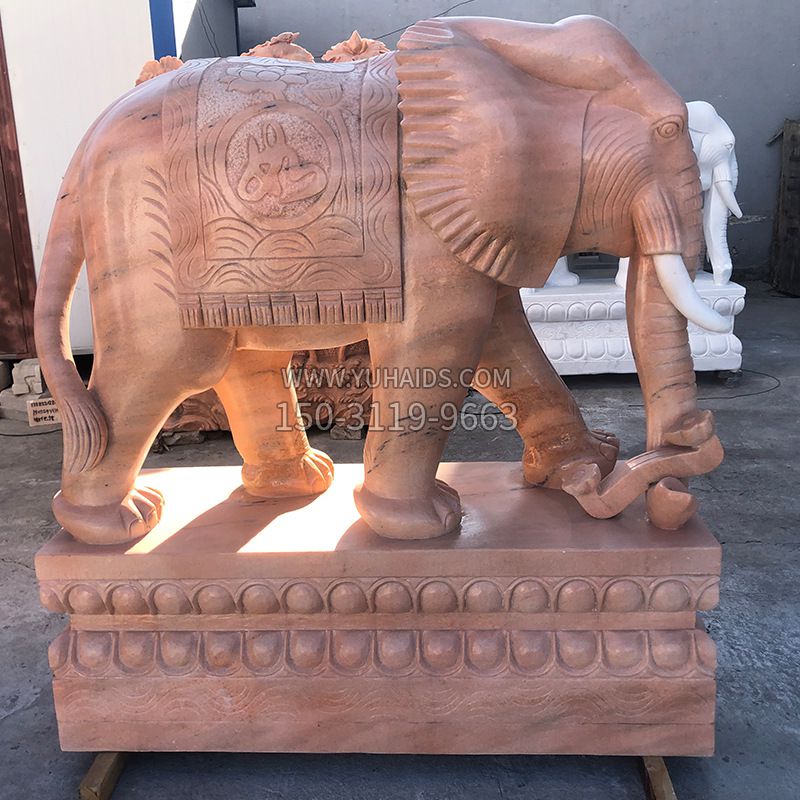 大象 石雕雕塑
