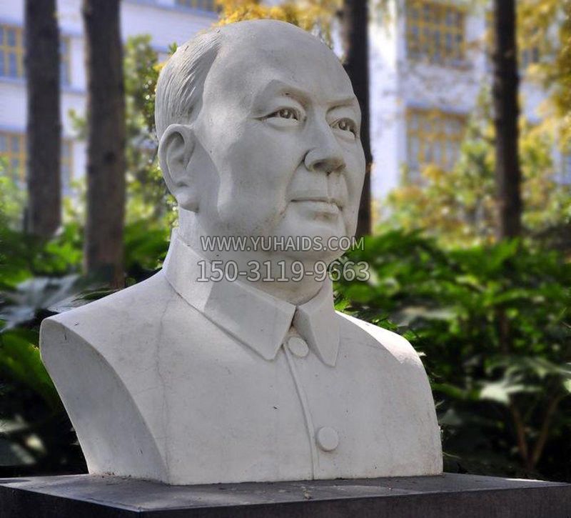 大理石钱学森胸像石雕雕塑