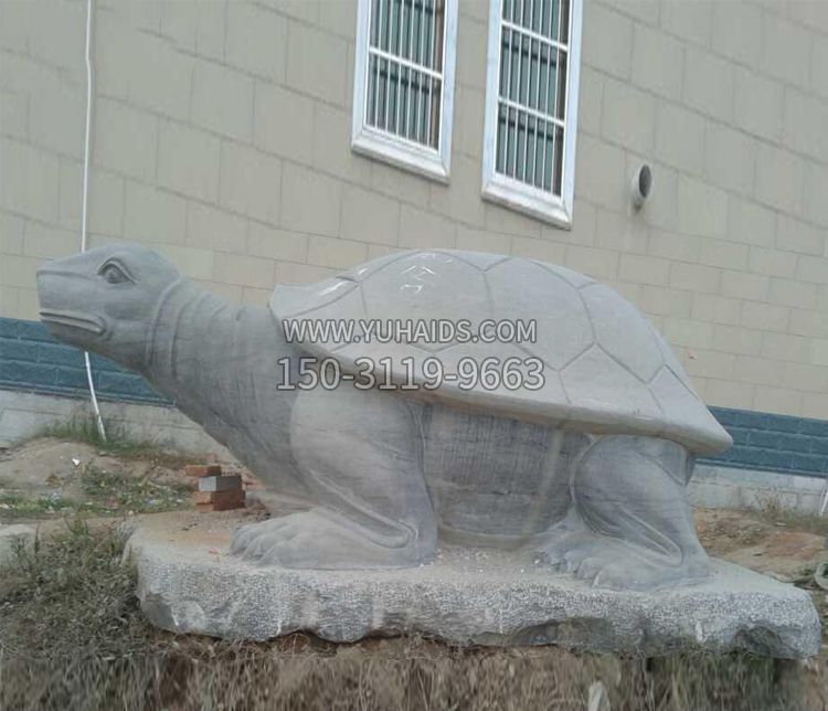 大理石乌龟公园动物石雕雕塑