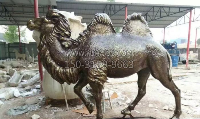 动物骆驼铜雕雕塑