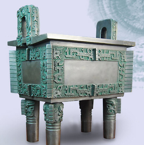 仿古司母戊鼎雕塑