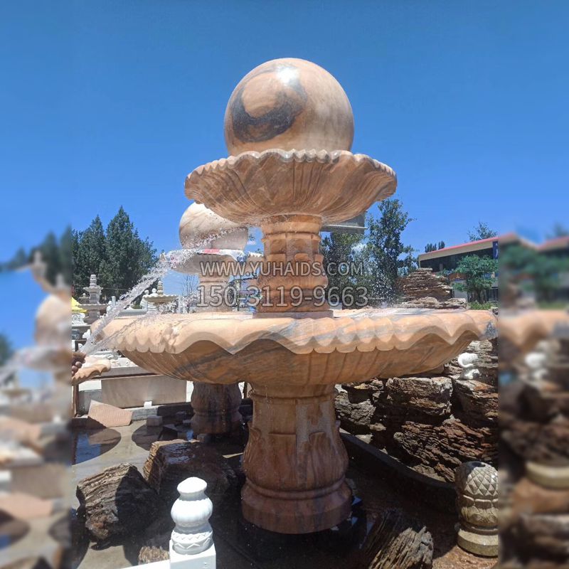 风水球水景雕塑