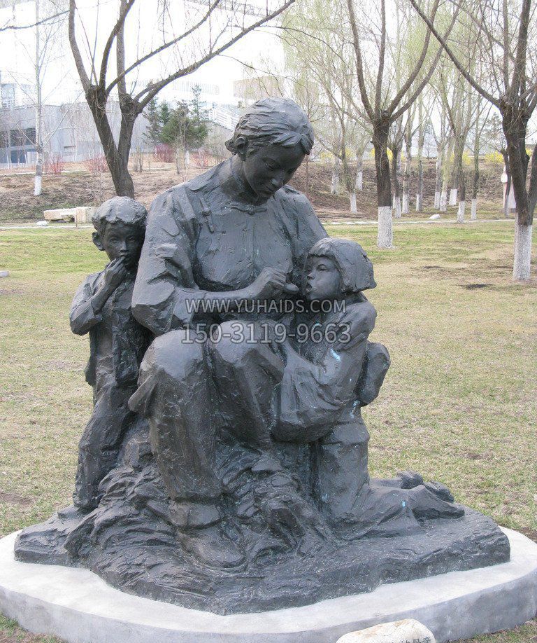 公园伟大的母亲人物铜雕雕塑