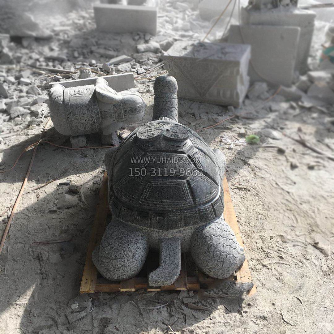 古代石雕乌龟雕塑