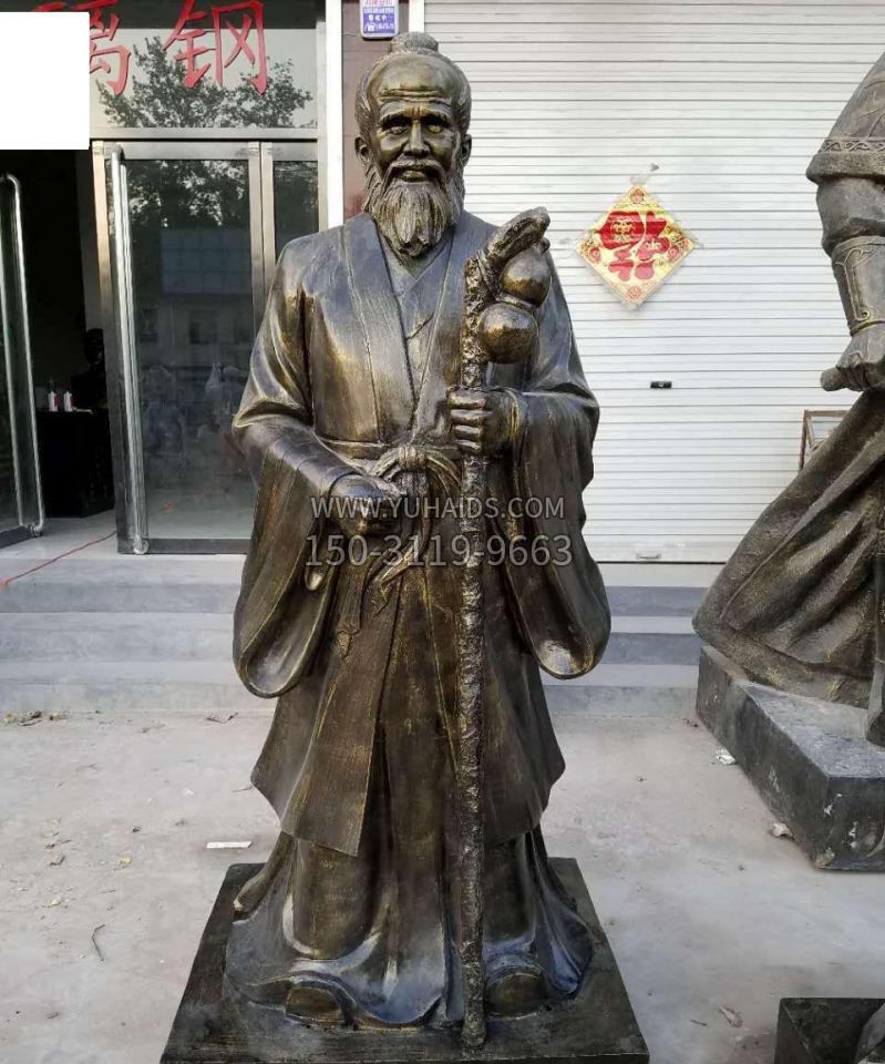古代名医孙思邈铜雕 雕塑