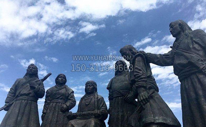 海马公园景观铜雕 海马公园景观铜雕