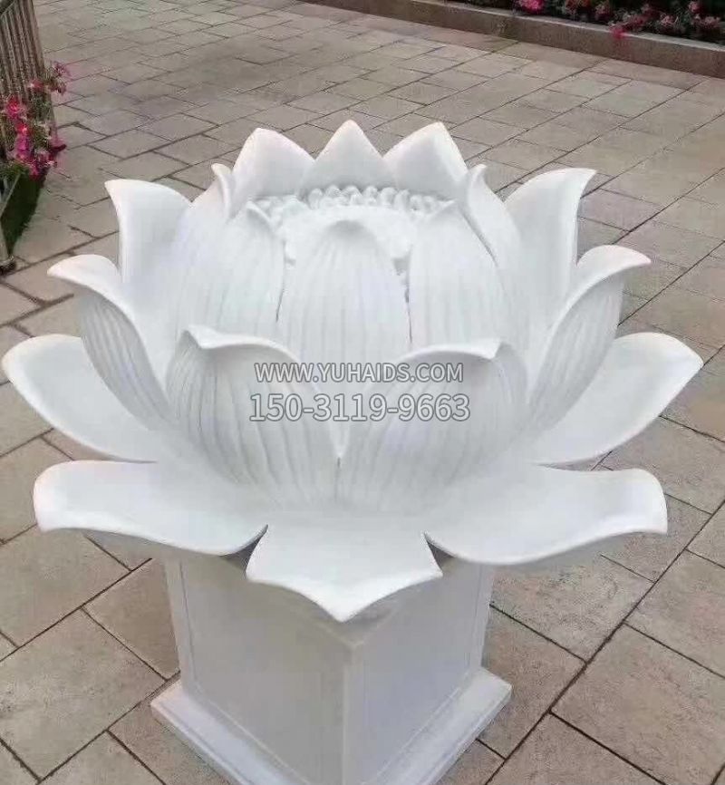 汉白玉喷水天鹅石雕 汉白玉喷水天鹅石雕