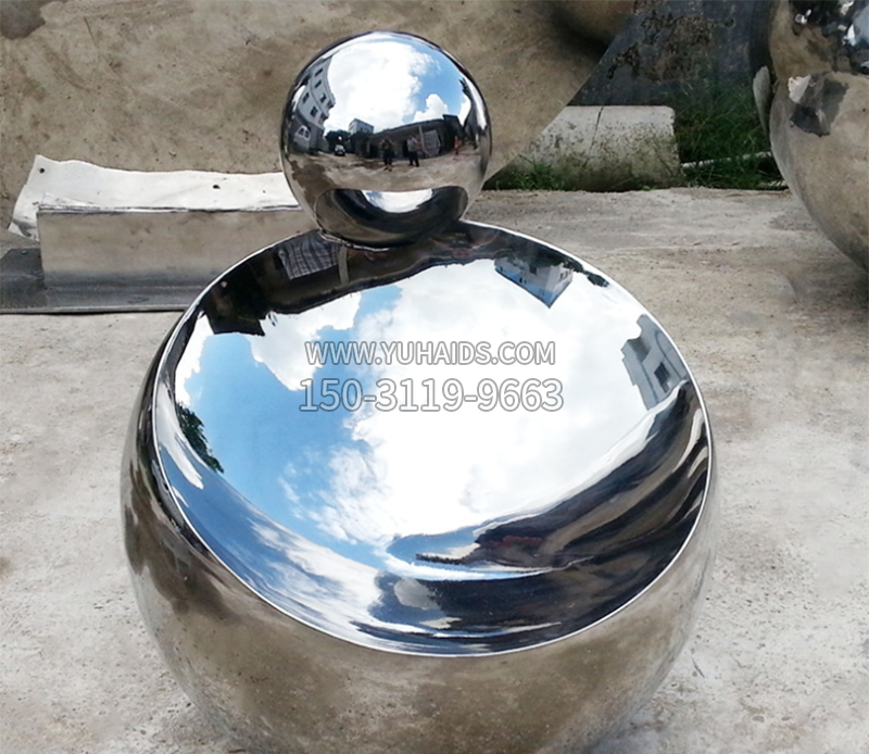 户外不锈钢座椅雕塑