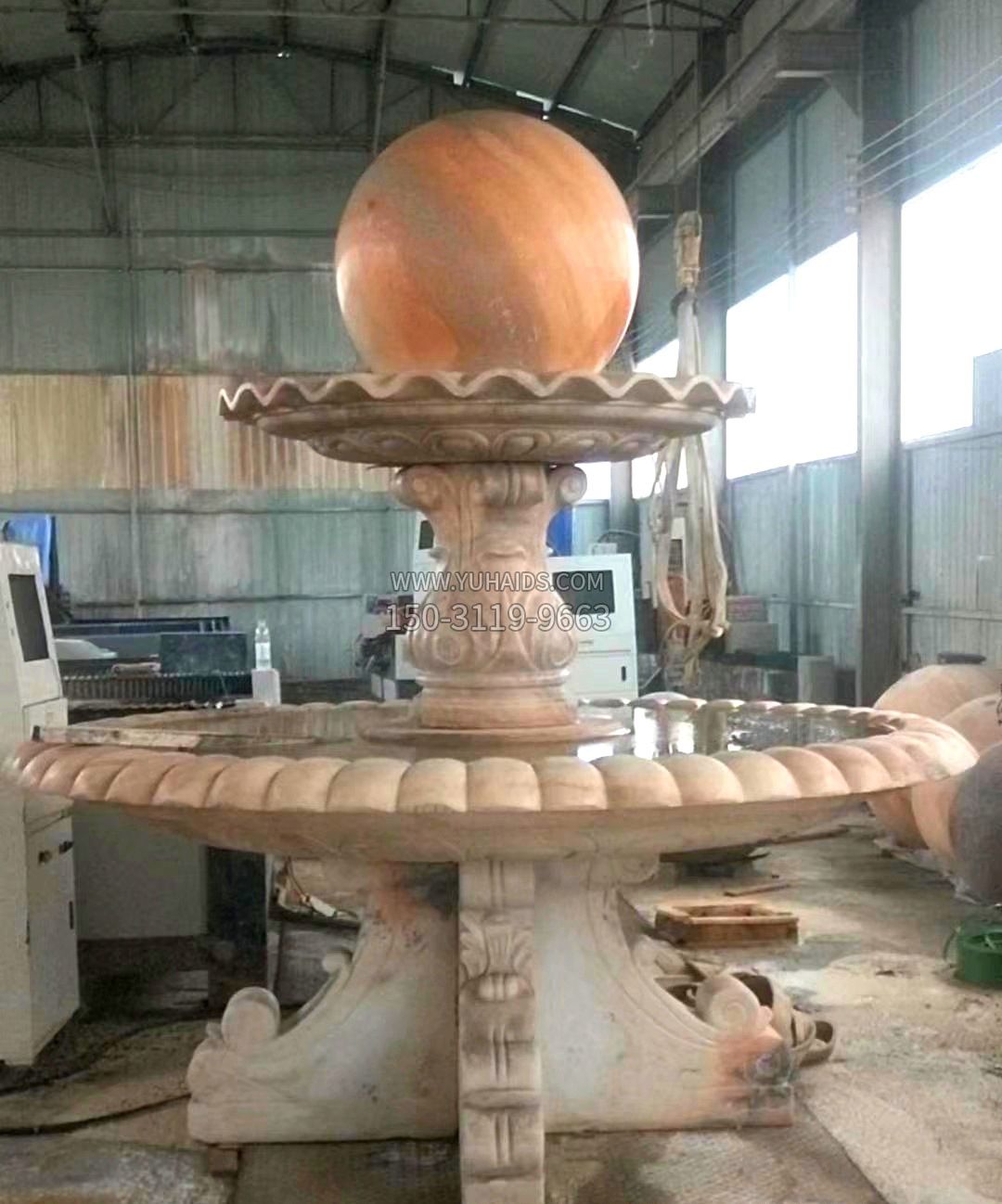 湖南风水球雕塑