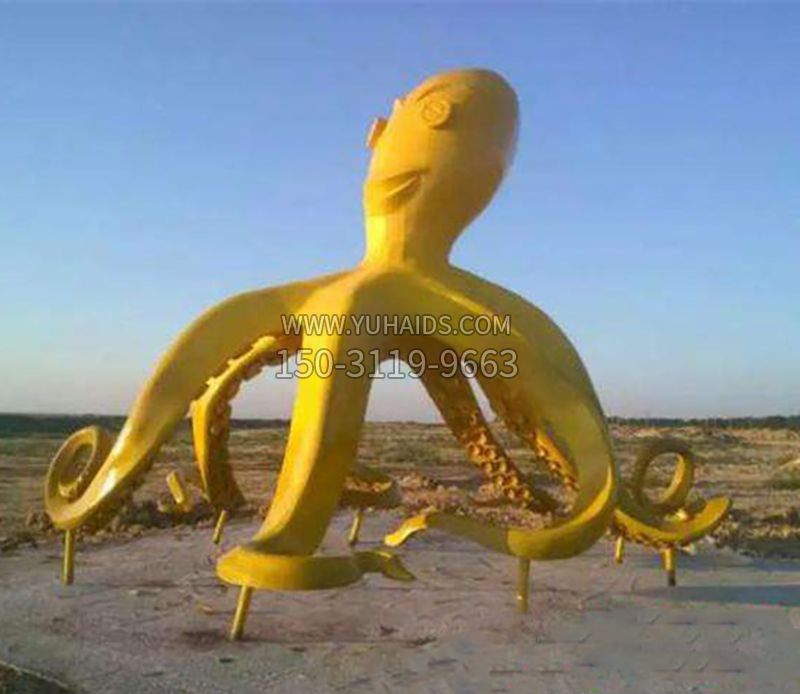 户外章鱼雕塑
