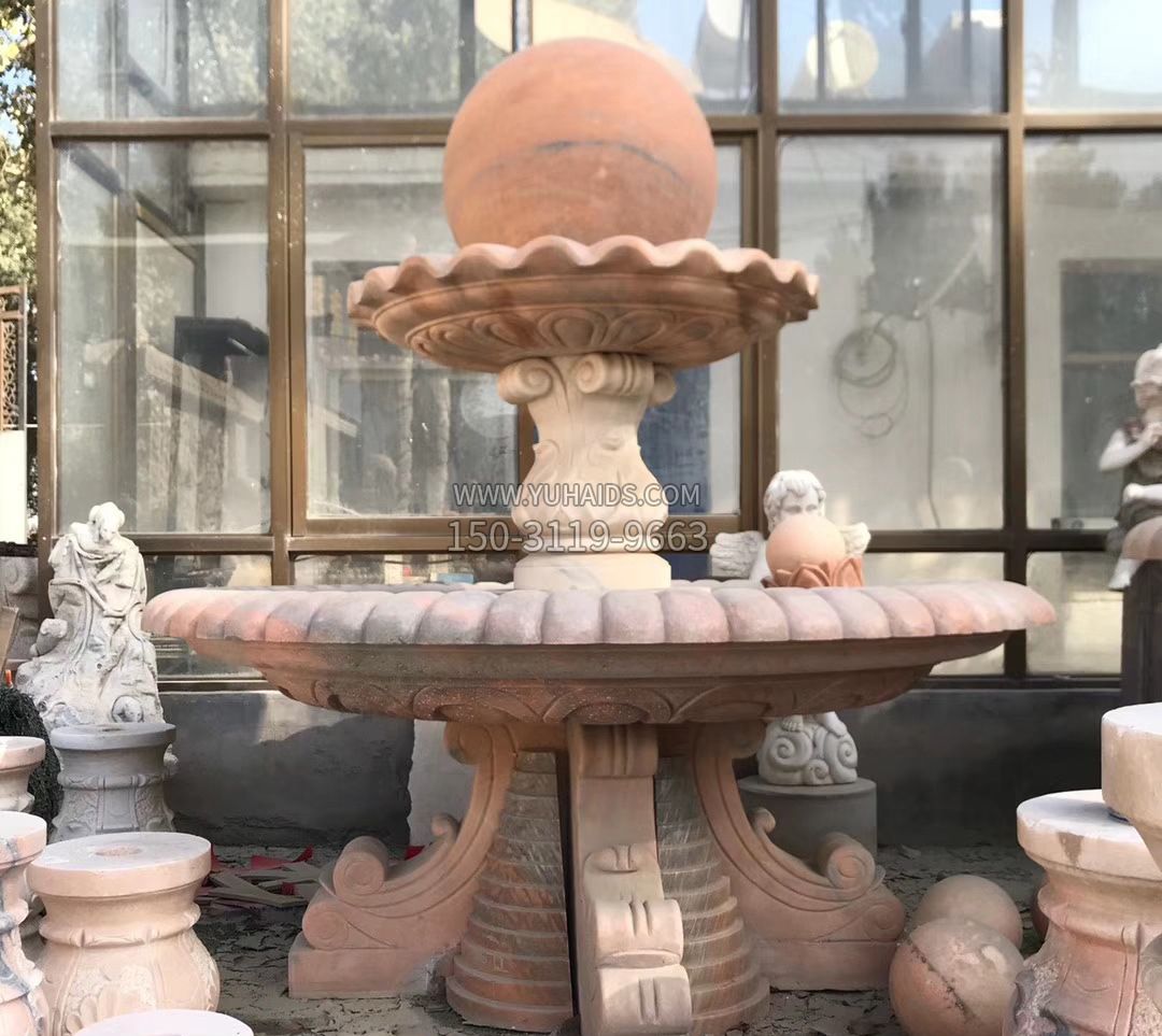 家居风水球雕塑