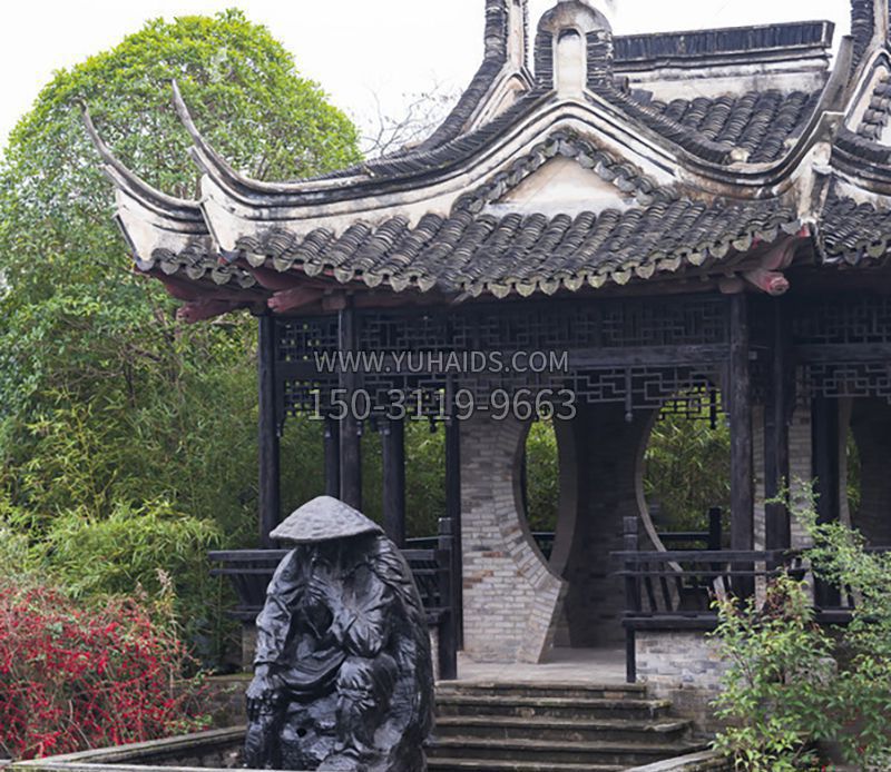 姜太公铜雕雕塑