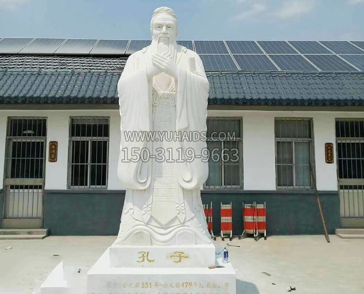 孔子雕像A-玻璃钢访谈人物雕塑 孔子雕像A-玻璃钢访谈人物雕塑
