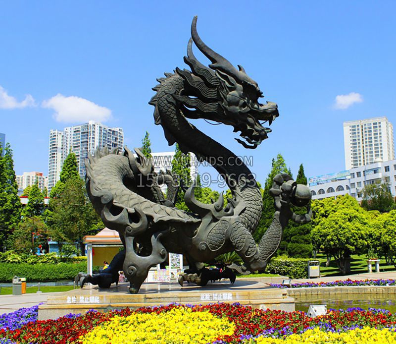 龙九子铜雕雕塑
