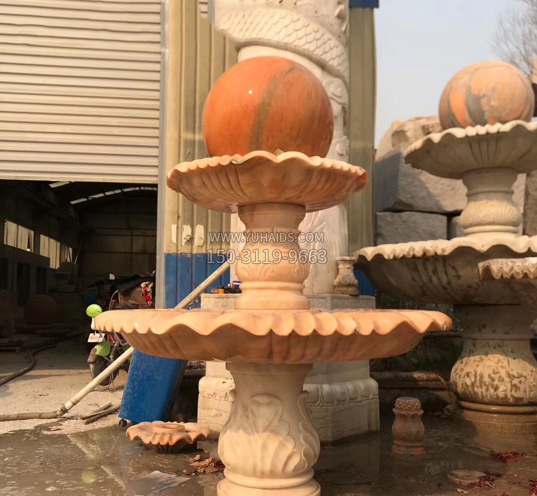 门停风水球雕塑