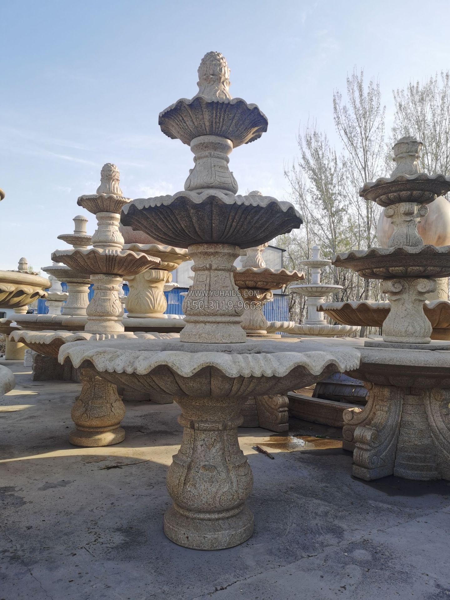 门楼风水球雕塑