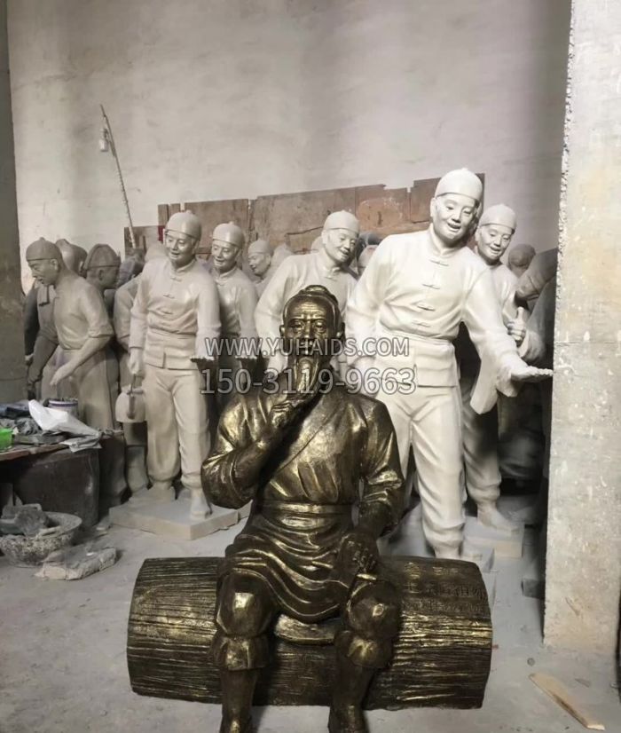 名匠鲁班铜雕雕塑
