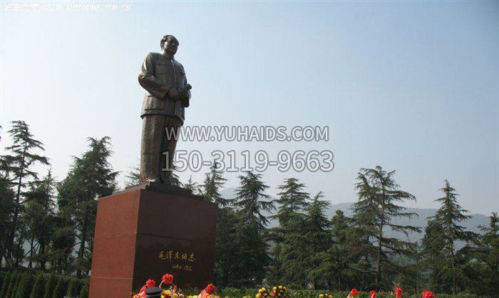 毛主席园林景观铜雕雕塑