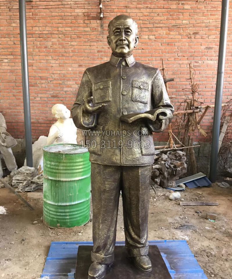 钱学森名人铜雕雕塑