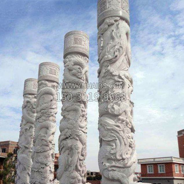 盘龙柱石雕雕刻雕塑