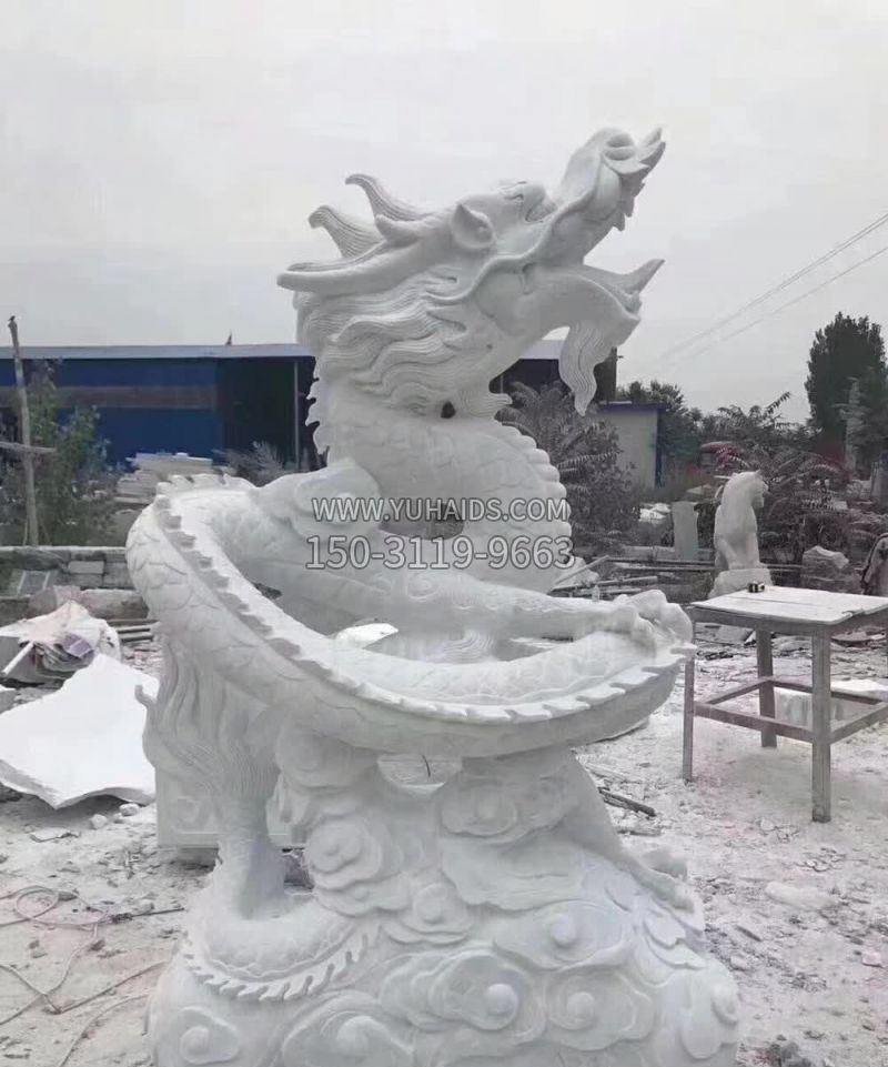 盘龙景观石雕雕塑