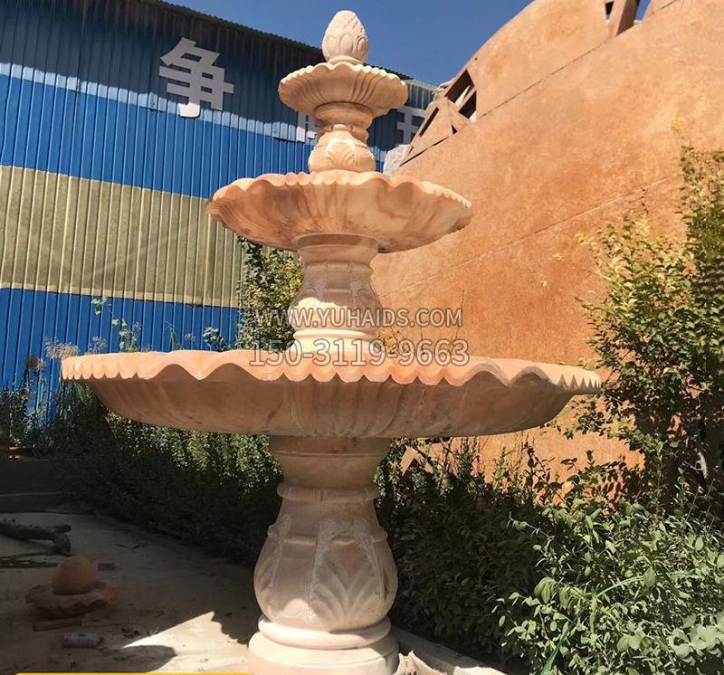 砂岩喷泉石雕雕塑