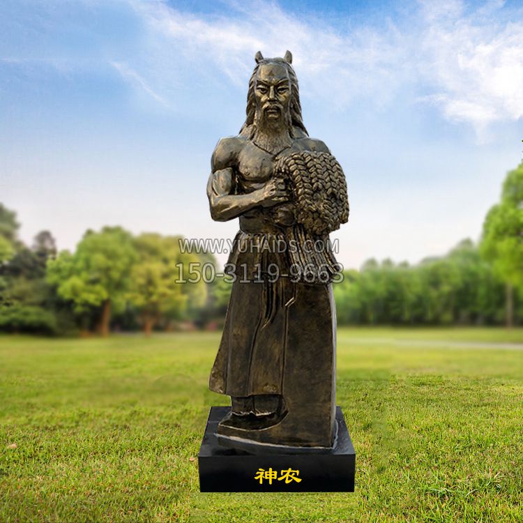 神龙氏玻璃钢仿铜塑像雕塑