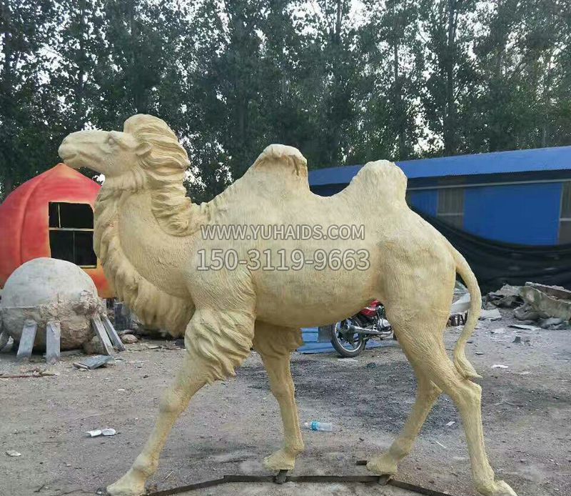 石雕大型骆驼雕塑