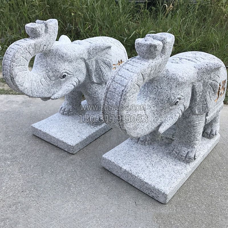石雕大象招财象雕塑