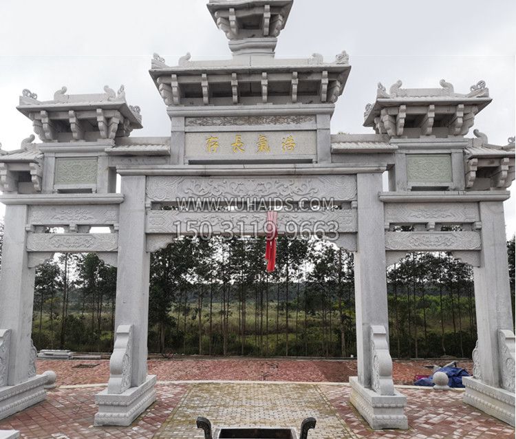 石牌坊石牌楼雕塑